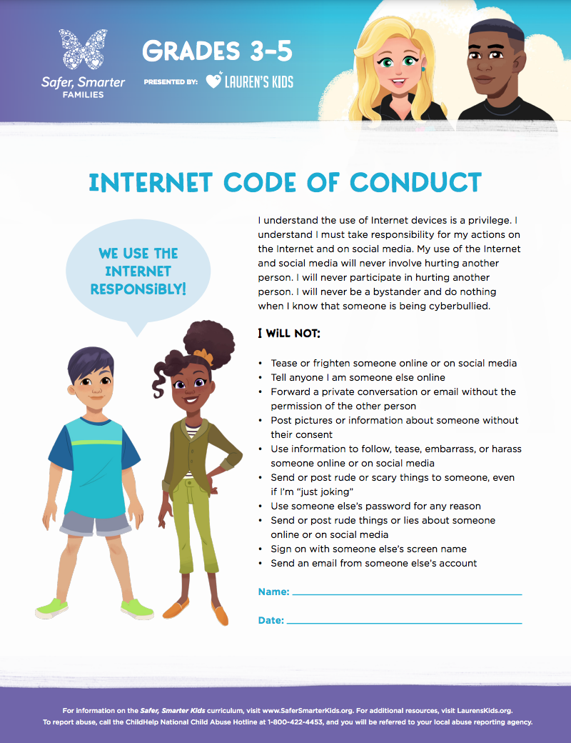 Internet Code of Conduct