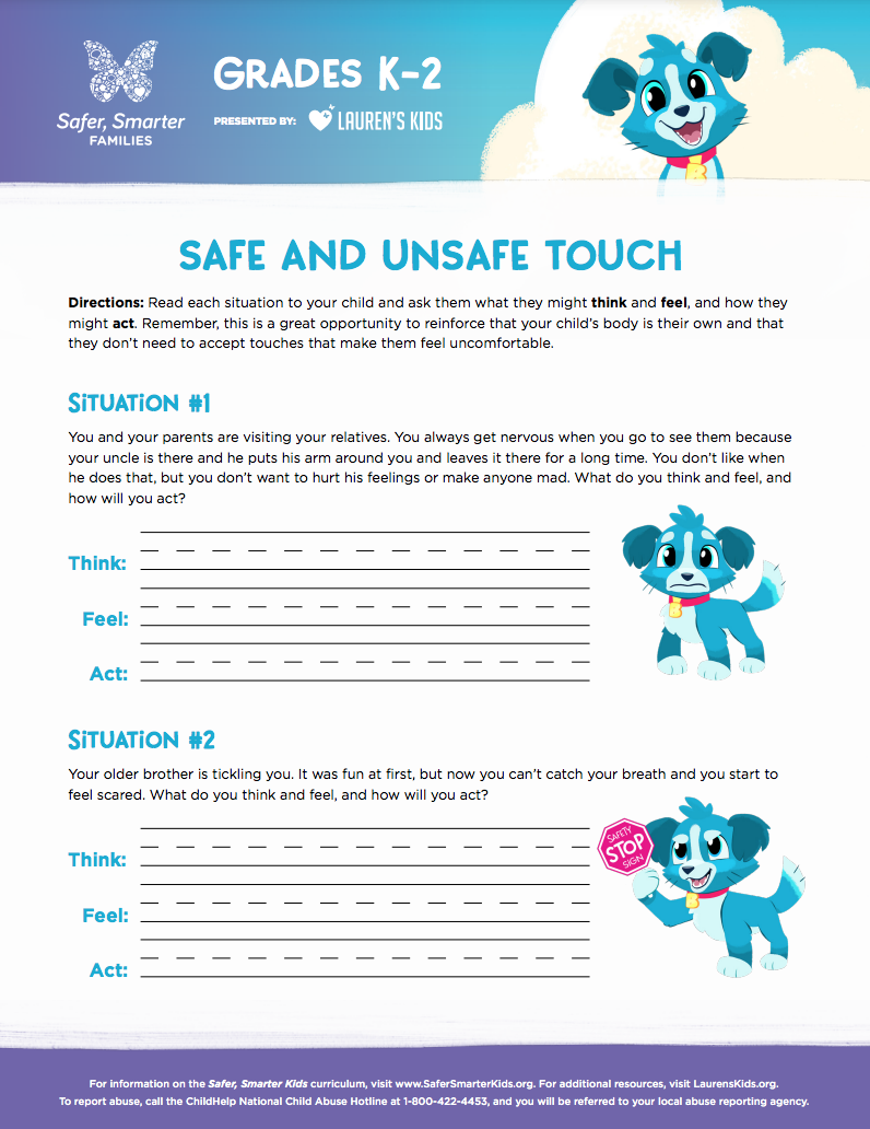 Safe Unsafe Touch
